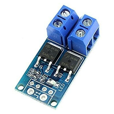 Kettős teljesítményű MOSFET modul, 15A, 400W