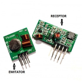 433 MHz-es kibocsátási és vételi mód
