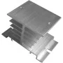 Aluminium-Heizkörper I-50, SSR-Relais, 10–25 A, DIN-Schiene