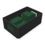 Clip-on enclosure for HCW-M421 XY-LJ02 module with 4 buttons