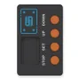 Clip-on enclosure for HCW-M421 XY-LJ02 module with 4 buttons