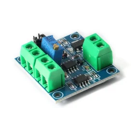 Modul convertor tensiune in semnal PWM 0-5V/0-10V la 0-100%, cu potentiometru de calibrare