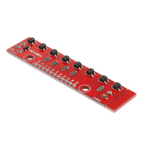 Modul urmarire linie QTR8, 8 canale, analogic