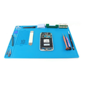 Silicone pad for workbench, heat resistant, 350 x 250mm