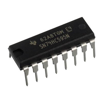 8 bites eltolóregiszter, 74HC595