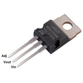 Spannungsregler LM317T LM317
