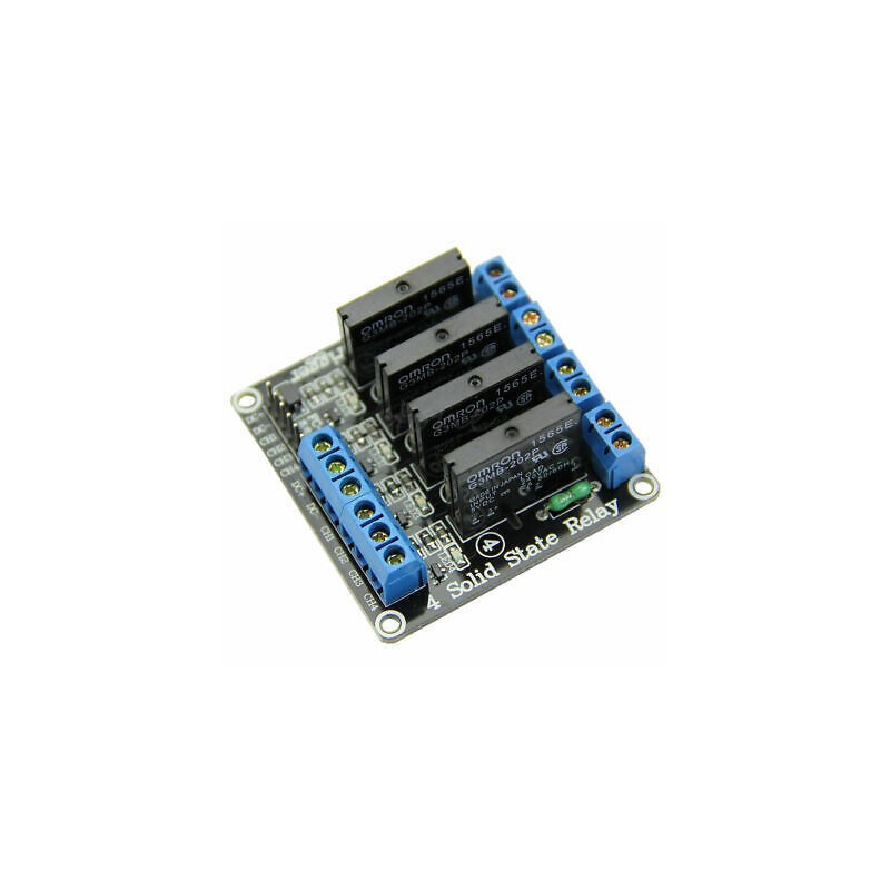 Modulo relè a stato solido SSR 5V a 8 canali Attivazione High (alto) | Tech Maker
