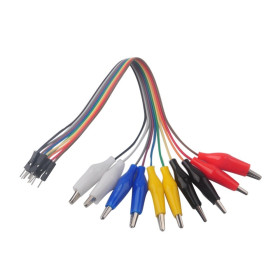 Oscilloscopio Digitale DSO138 Con Sonda E Doppia Clip Alligatore, TFT 2.4, Assemblato