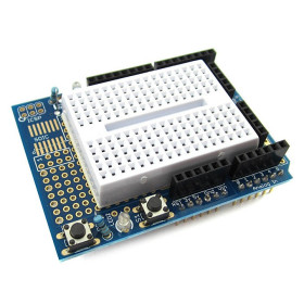 Shield prototipare Arduino UNO cu breadboard