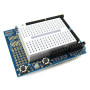 Arduino UNO prototyping shield with breadboard