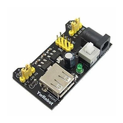 Alimentazione da 3,3 V e 5 V per breadboard