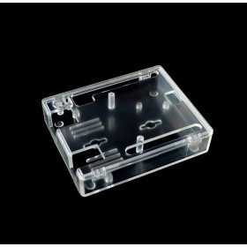 Transparent plastic case for Arduino UNO