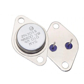 NPN-Transistor, 2N3055, bipolar, TO-3, 15A, 60V