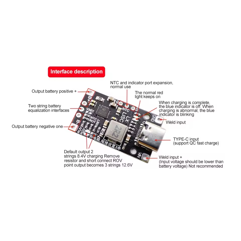 Lithium 2S-3S charging module, with balancing, Type-C, voltage booster 3.jpg